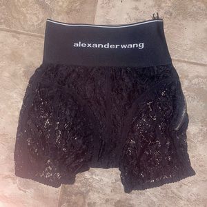 Alexander Wang Lace Biker Shorts